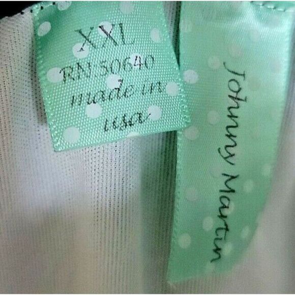 Johnny Martin XXL Paint Splatter Design‎ Short Dress 2X Made in USA Ruffles - Picture 4 of 7